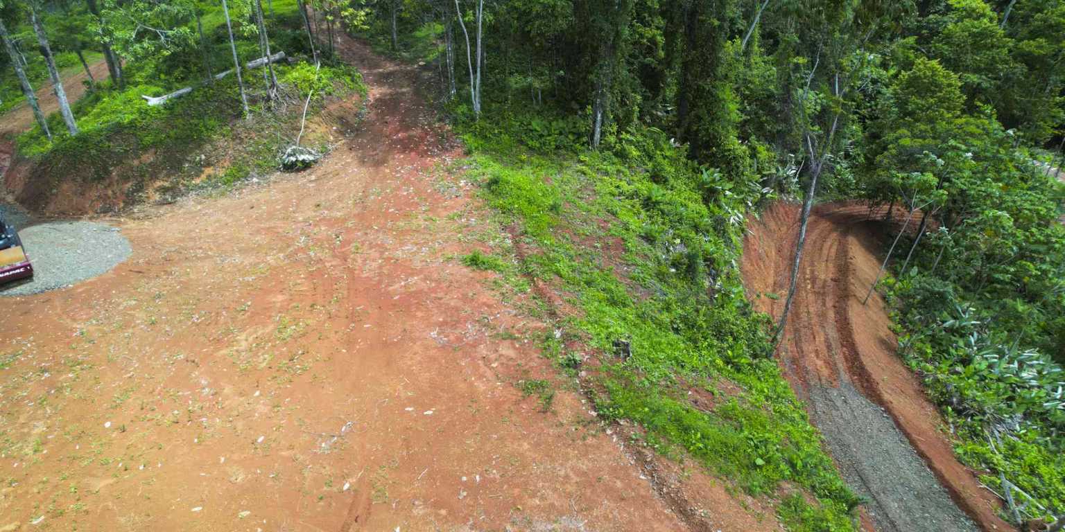 Ocean View 4-Acres Building Lot on Caracara Ridge in Ojochal Costa Rica