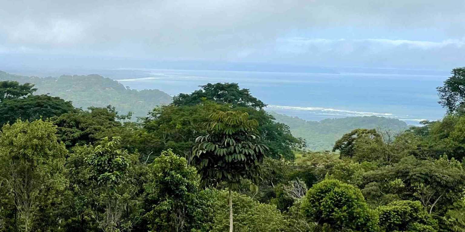 Ocean View 4-Acres Building Lot on Caracara Ridge in Ojochal Costa Rica