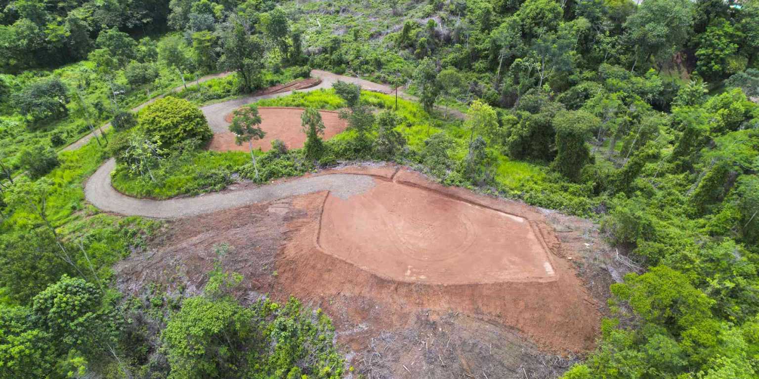 Mountain & Waterfall View 1.8-Acre Building Lot on Caracara Ridge in Ojochal Costa Rica