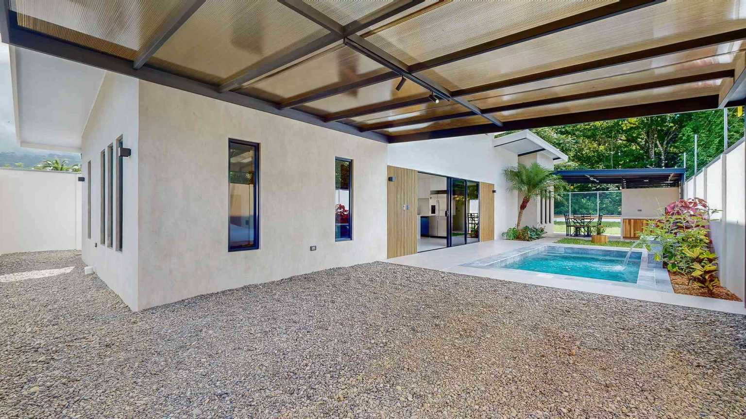 Brand New 3-Bedroom Home with Creek & Jungle Views in Uvita Costa Rica