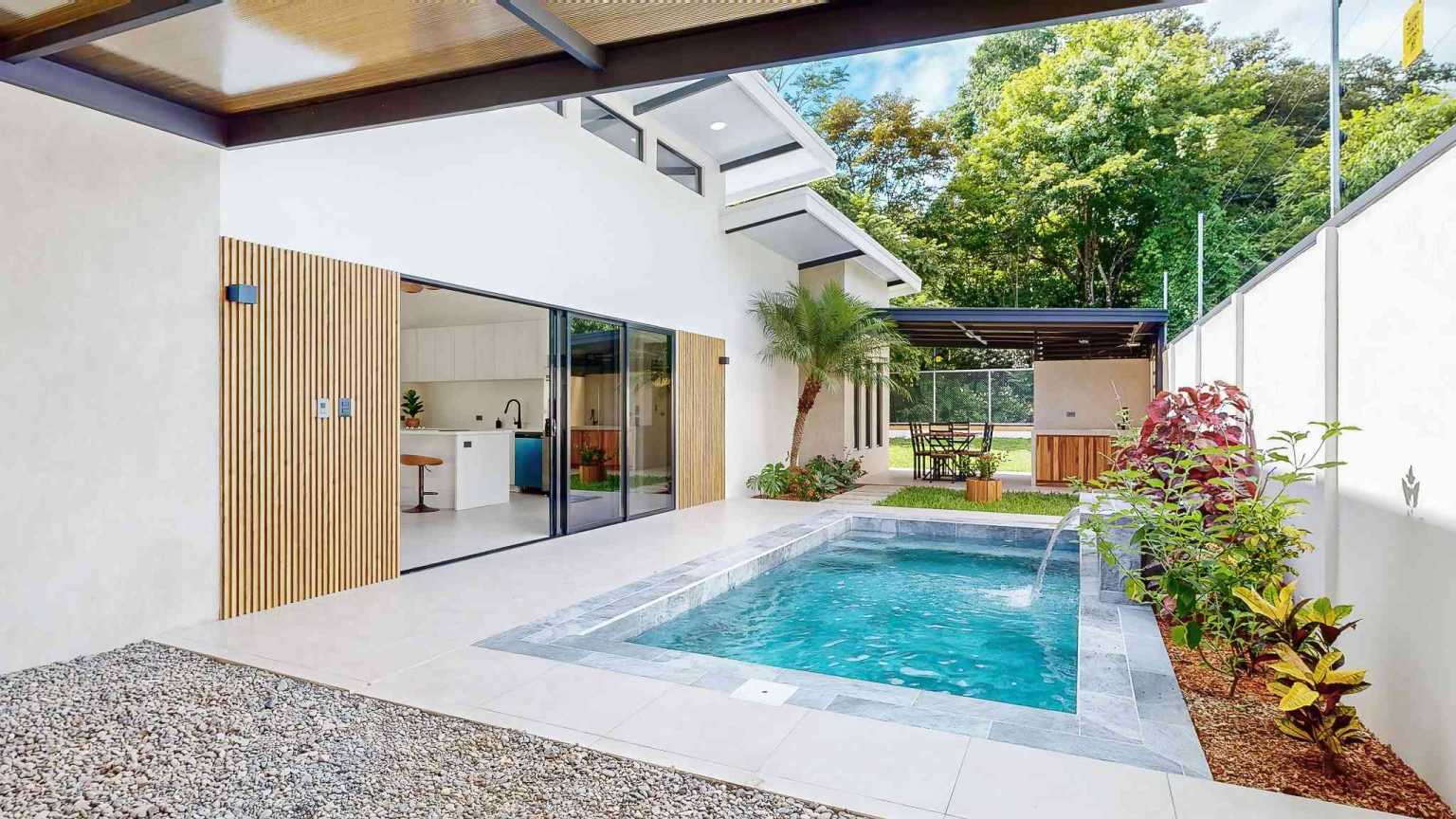 Brand New 3-Bedroom Home with Creek & Jungle Views in Uvita Costa Rica