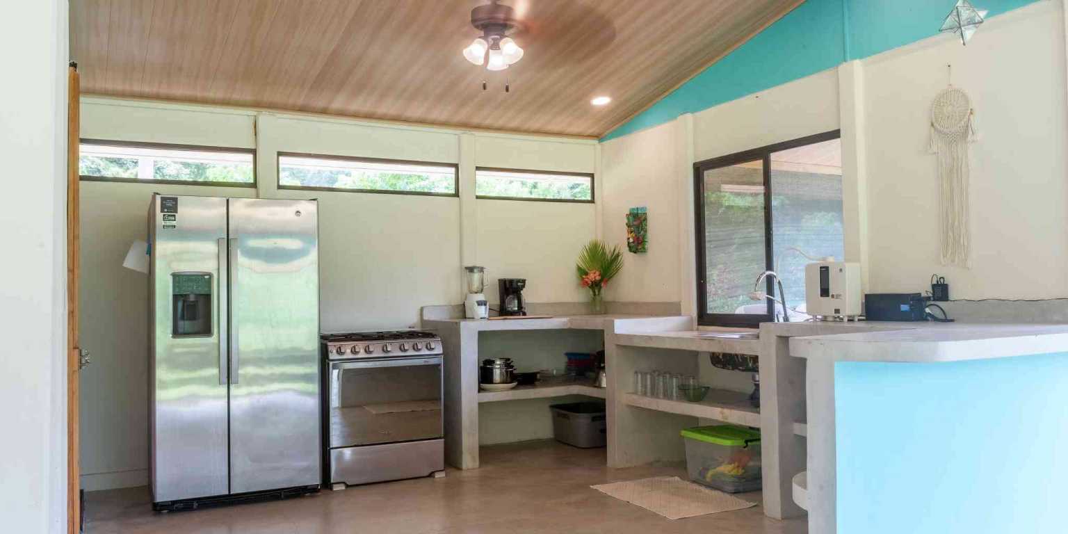 Beautiful Hidden Away 2-Bedroom Home on 2.5 Acres of Land Bordered by a River in Ojochal Costa Rica