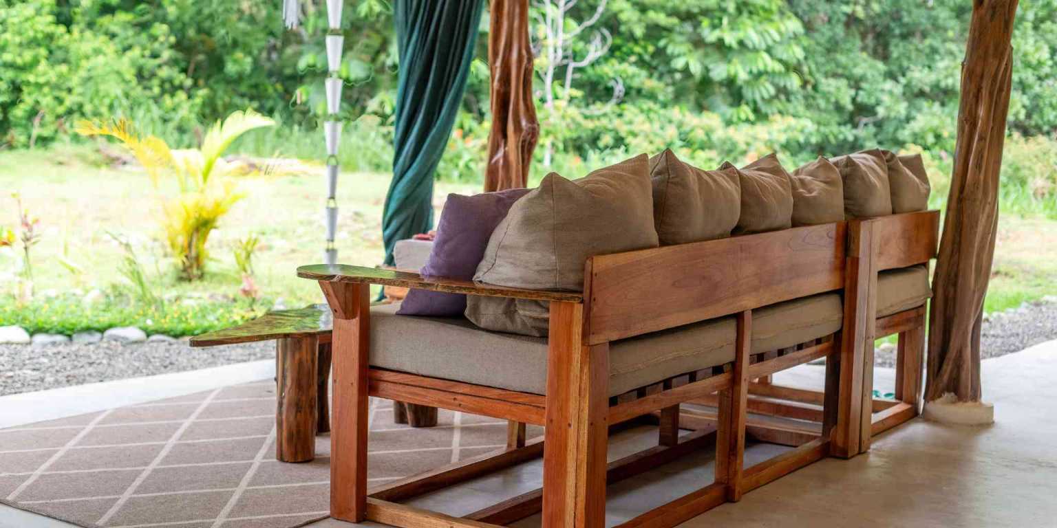 Beautiful Hidden Away 2-Bedroom Home on 2.5 Acres of Land Bordered by a River in Ojochal Costa Rica