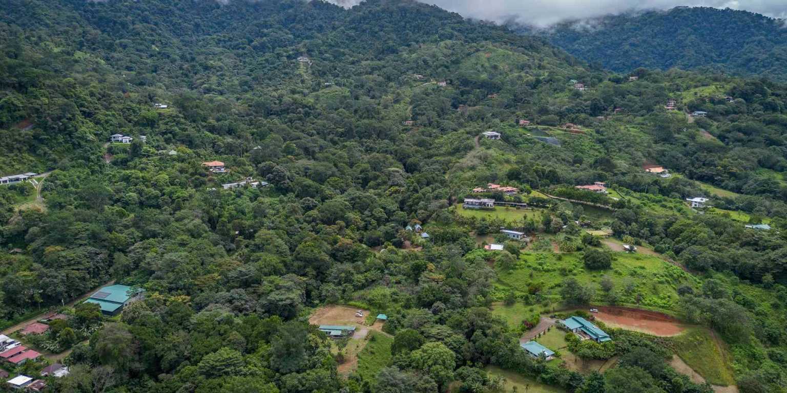 Beautiful Hidden Away 2-Bedroom Home on 2.5 Acres of Land Bordered by a River in Ojochal Costa Rica