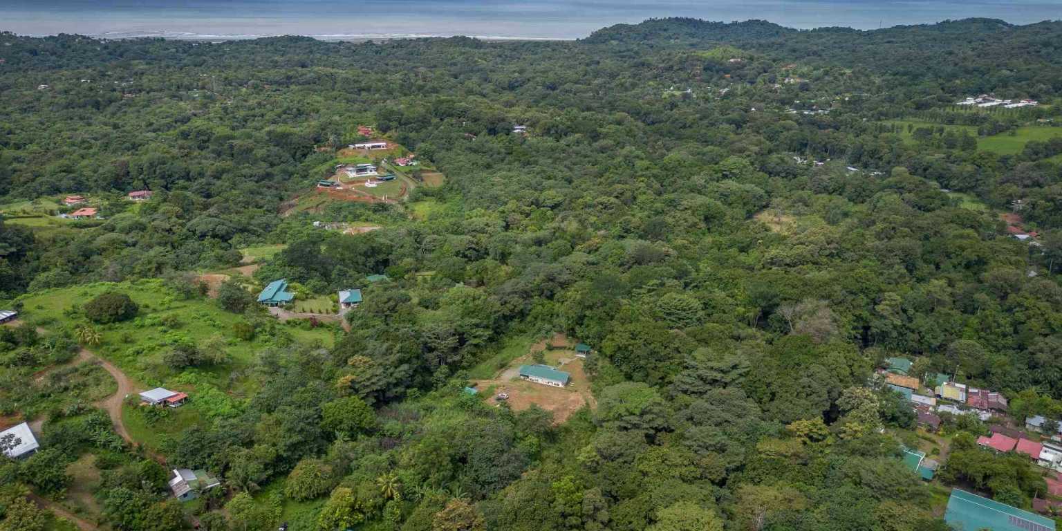 Beautiful Hidden Away 2-Bedroom Home on 2.5 Acres of Land Bordered by a River in Ojochal Costa Rica