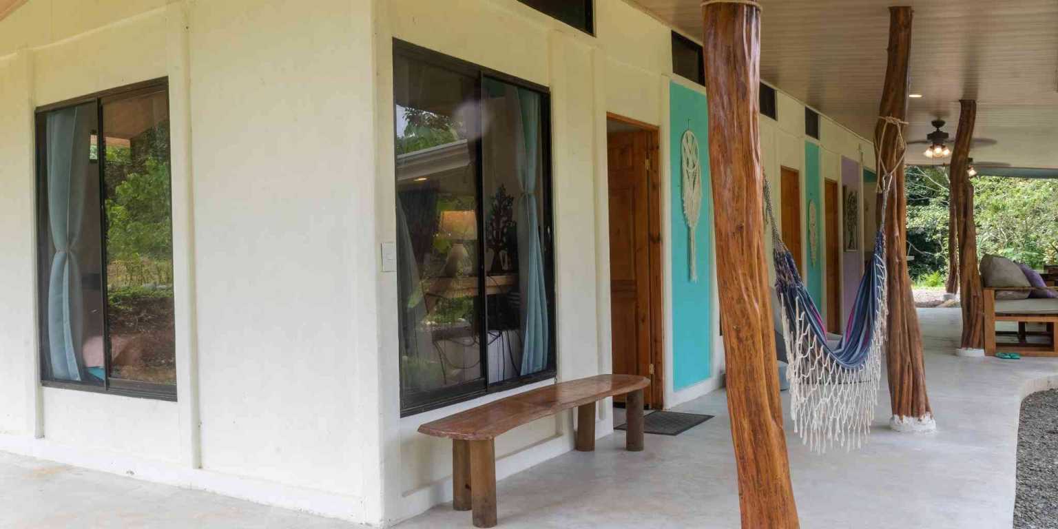 Beautiful Hidden Away 2-Bedroom Home on 2.5 Acres of Land Bordered by a River in Ojochal Costa Rica