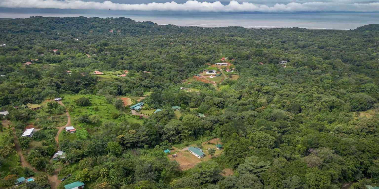 Beautiful Hidden Away 2-Bedroom Home on 2.5 Acres of Land Bordered by a River in Ojochal Costa Rica
