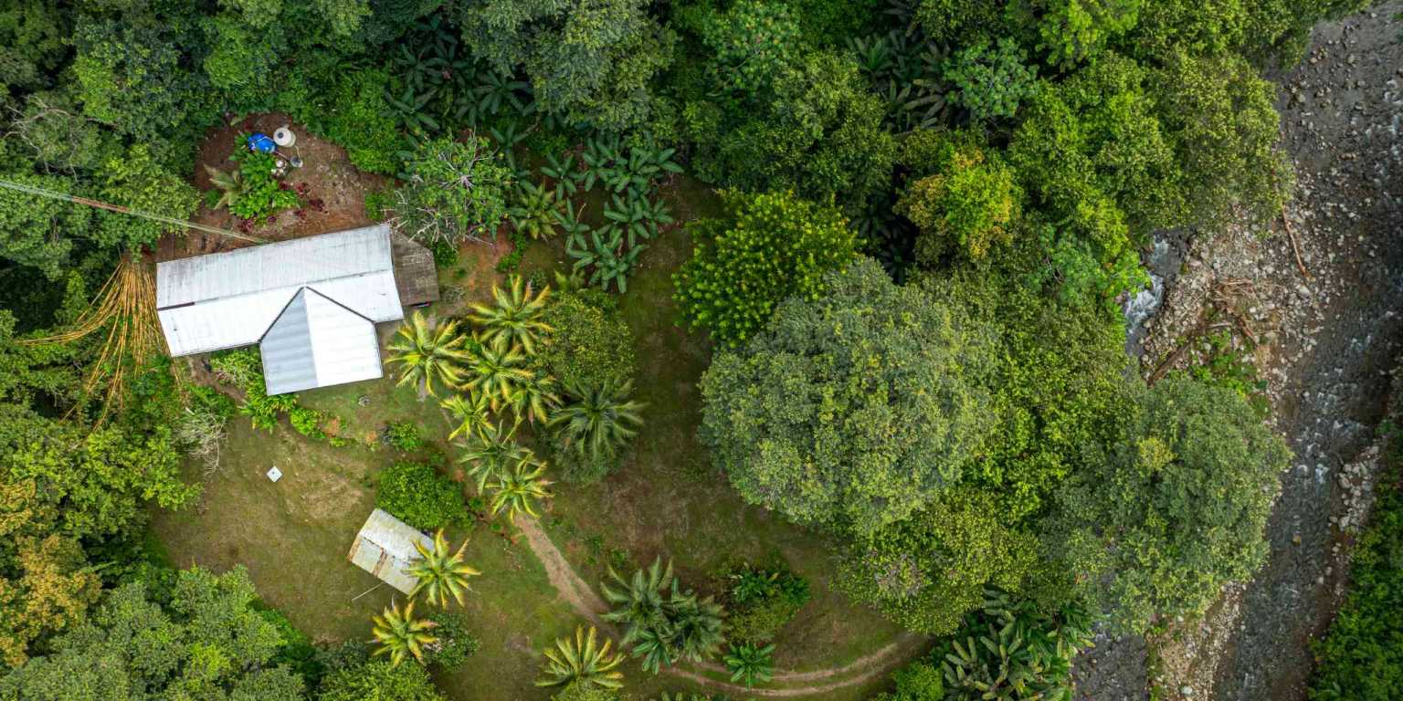 ConeCat-5 Tropical 3-Bedroom Home Hideaway with 7 Acres of Secluded Riverfront on Cinco Ventanas Road in Ojochal Costa Rica