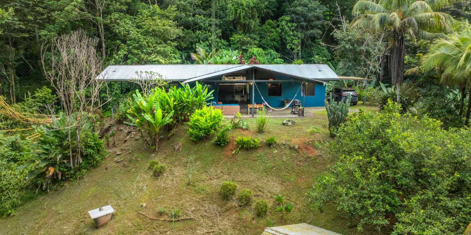ConeCat-3 Tropical 3-Bedroom Home Hideaway with 7 Acres of Secluded Riverfront on Cinco Ventanas Road in Ojochal Costa Rica