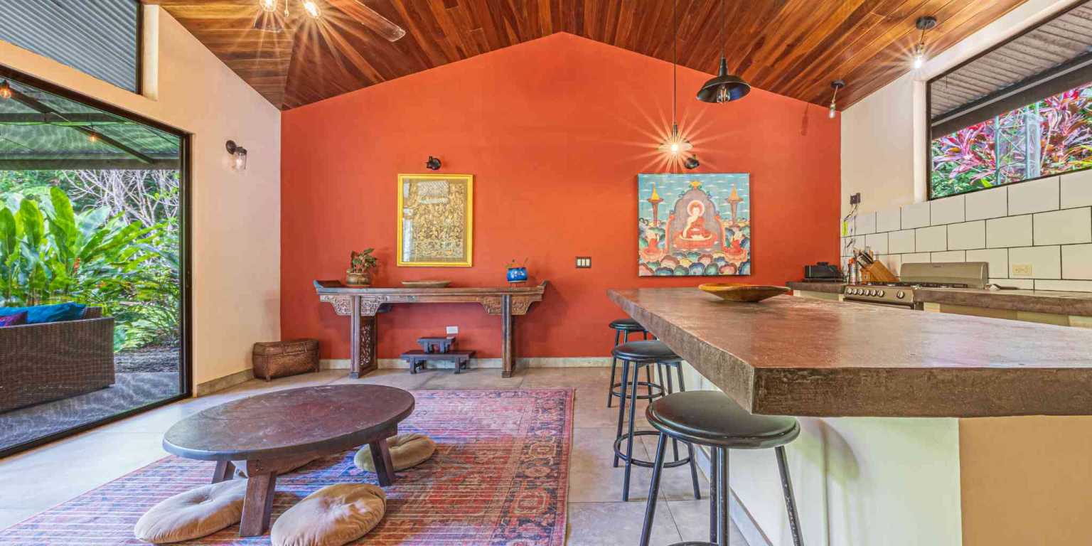 ConeCat-04 Tropical 3-Bedroom Home Hideaway with 7 Acres of Secluded Riverfront on Cinco Ventanas Road in Ojochal Costa Rica