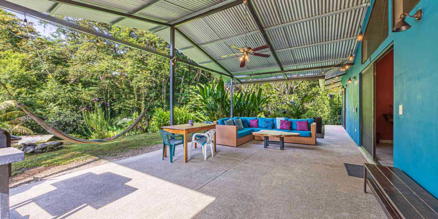 ConeCat-01 Tropical 3-Bedroom Home Hideaway with 7 Acres of Secluded Riverfront on Cinco Ventanas Road in Ojochal Costa Rica
