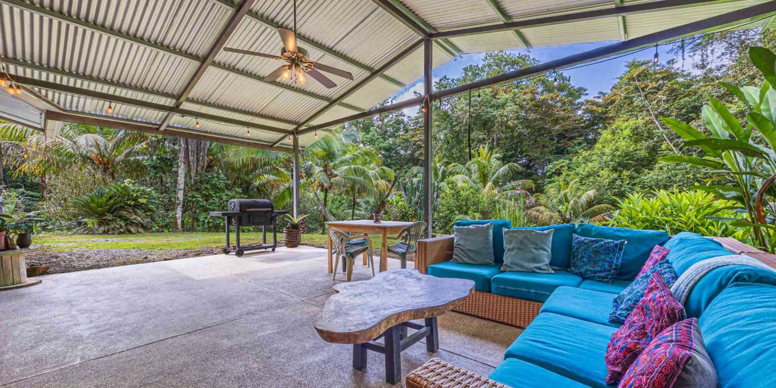 ConeCat-03 Tropical 3-Bedroom Home Hideaway with 7 Acres of Secluded Riverfront on Cinco Ventanas Road in Ojochal Costa Rica