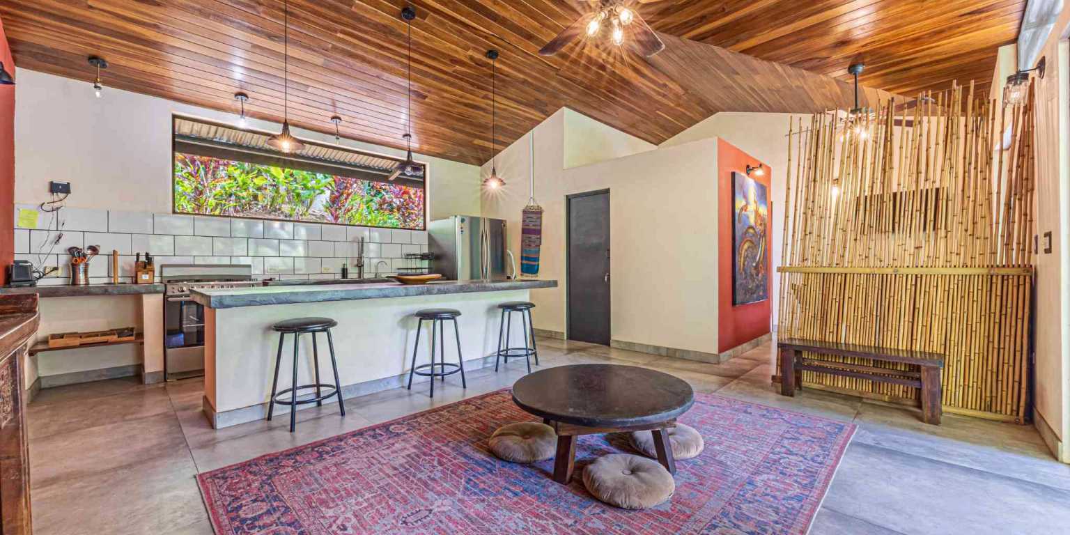 ConeCat-06 Tropical 3-Bedroom Home Hideaway with 7 Acres of Secluded Riverfront on Cinco Ventanas Road in Ojochal Costa Rica