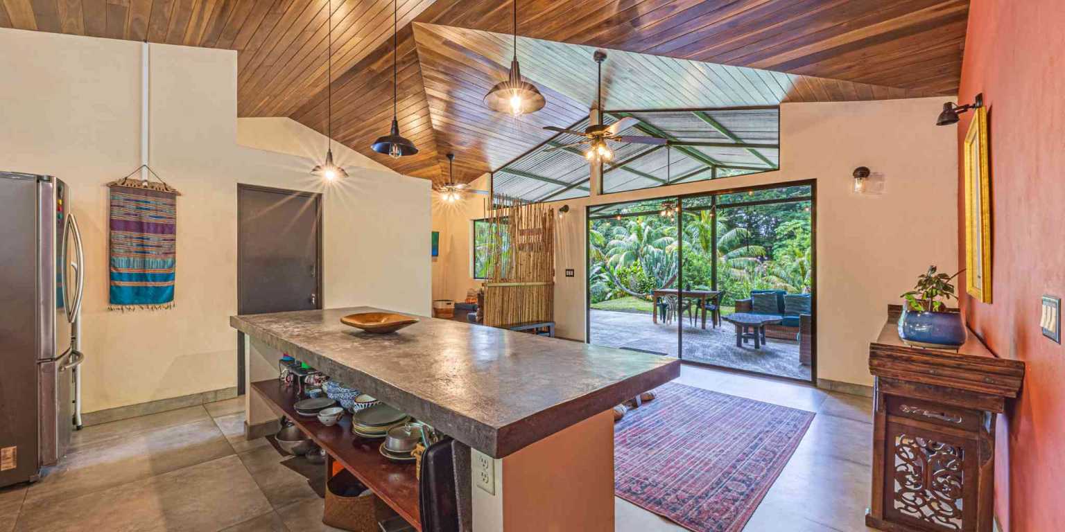 ConeCat-09 Tropical 3-Bedroom Home Hideaway with 7 Acres of Secluded Riverfront on Cinco Ventanas Road in Ojochal Costa Rica