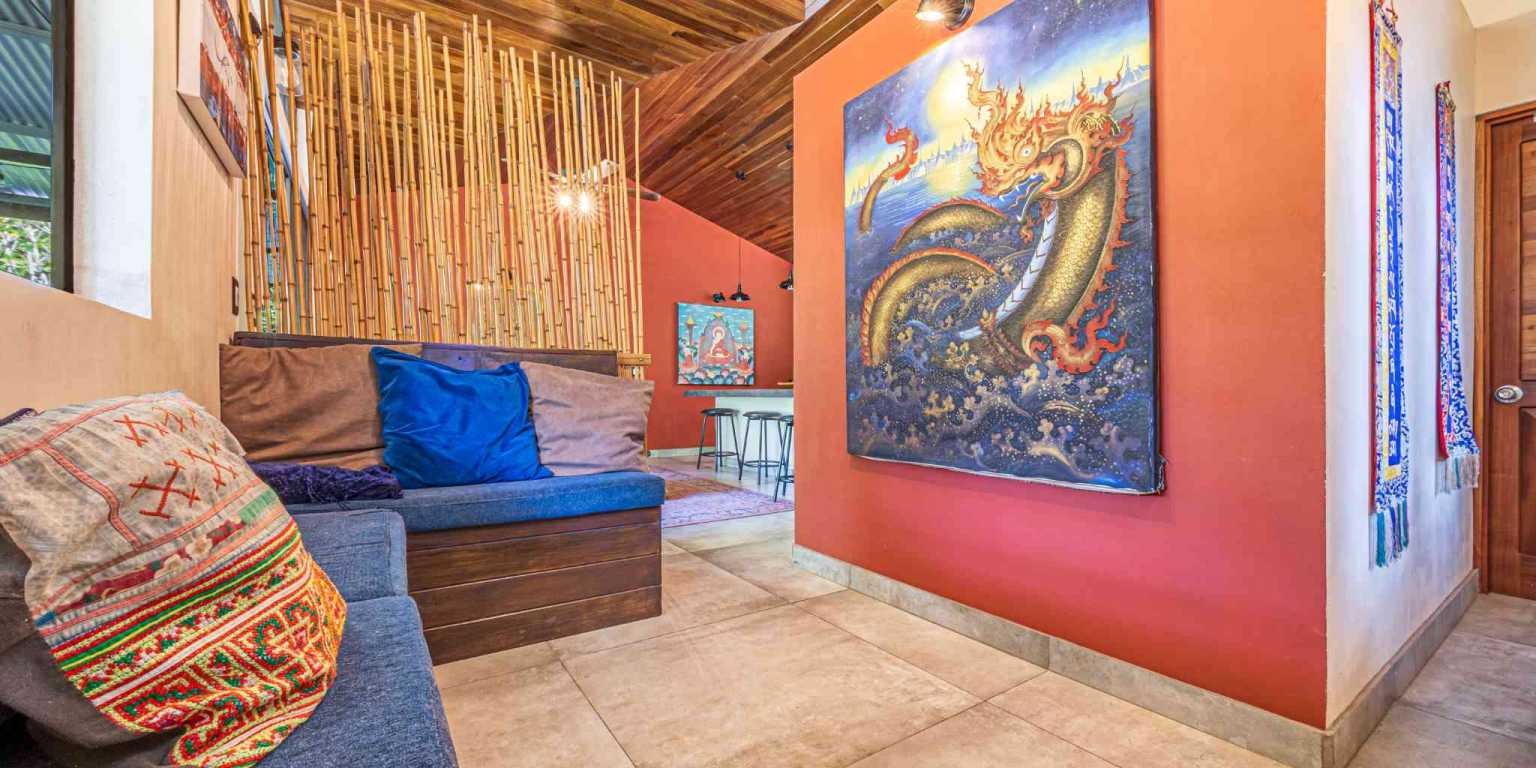 ConeCat-26 Tropical 3-Bedroom Home Hideaway with 7 Acres of Secluded Riverfront on Cinco Ventanas Road in Ojochal Costa Rica