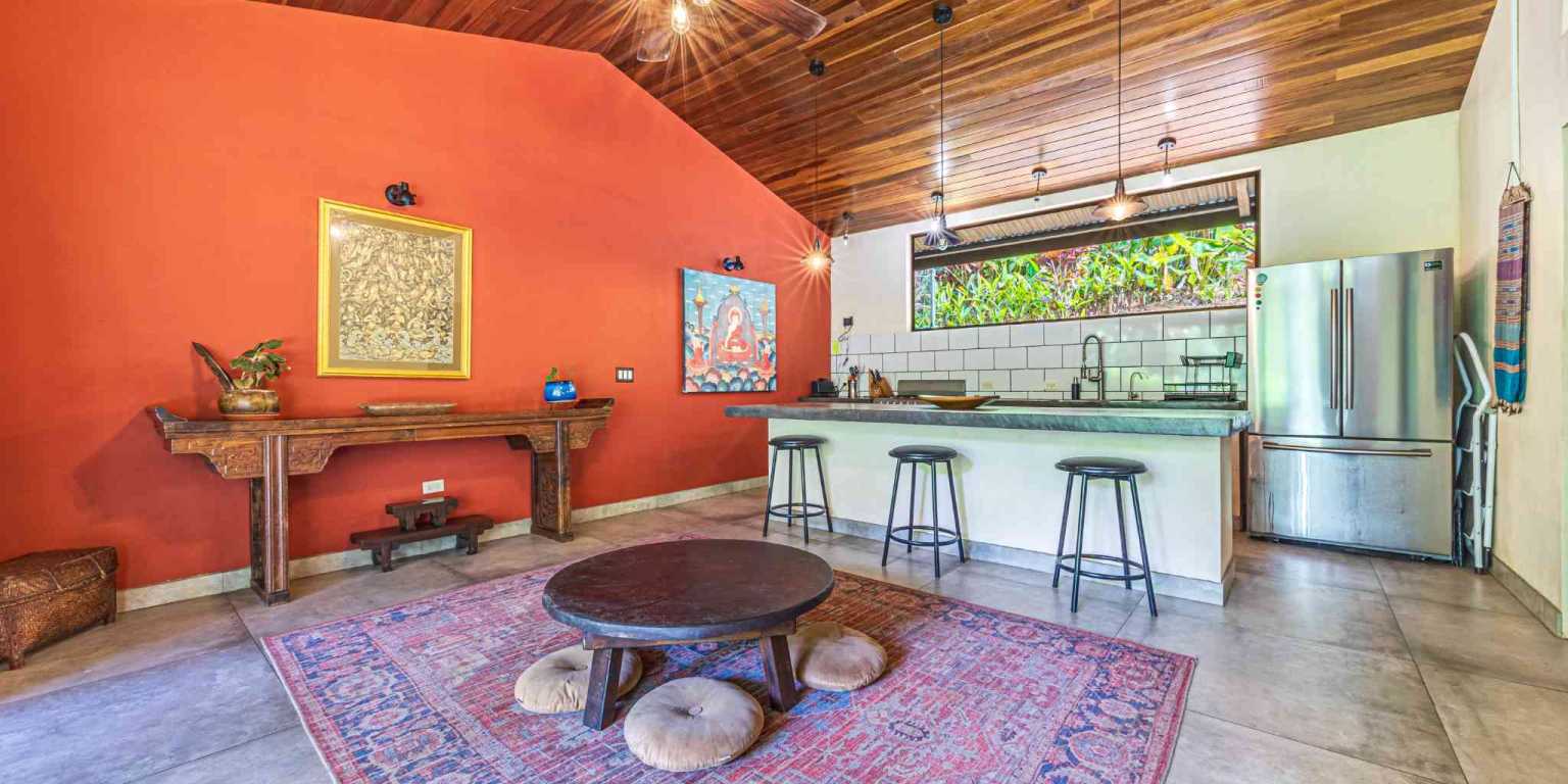 ConeCat-05 Tropical 3-Bedroom Home Hideaway with 7 Acres of Secluded Riverfront on Cinco Ventanas Road in Ojochal Costa Rica
