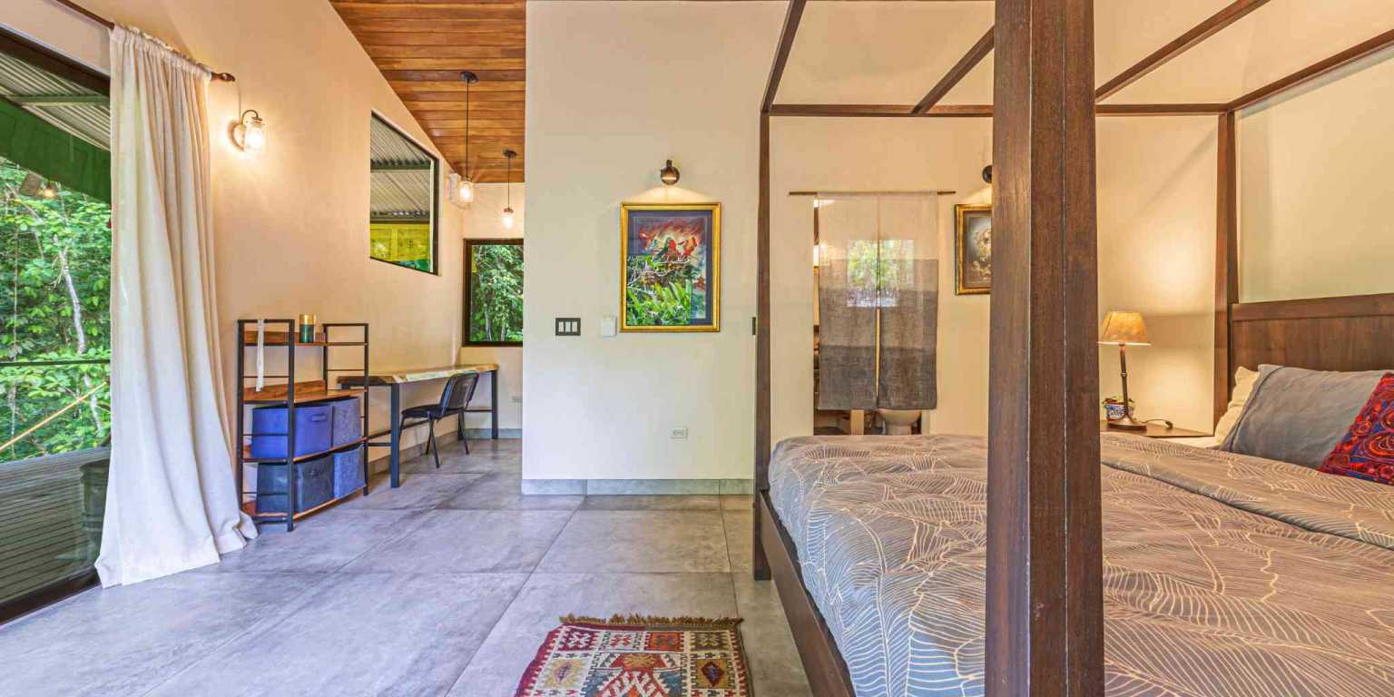 ConeCat-14 Tropical 3-Bedroom Home Hideaway with 7 Acres of Secluded Riverfront on Cinco Ventanas Road in Ojochal Costa Rica