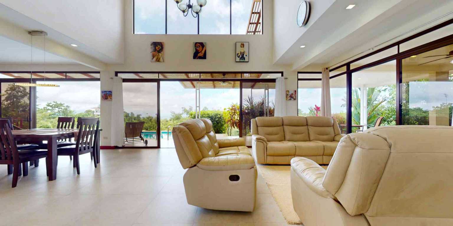 8153 House For Sale in Chontales 06 Ocean View 3-Bedroom Home with Pool for sale in Chontales near Ojochal Costa Rica
