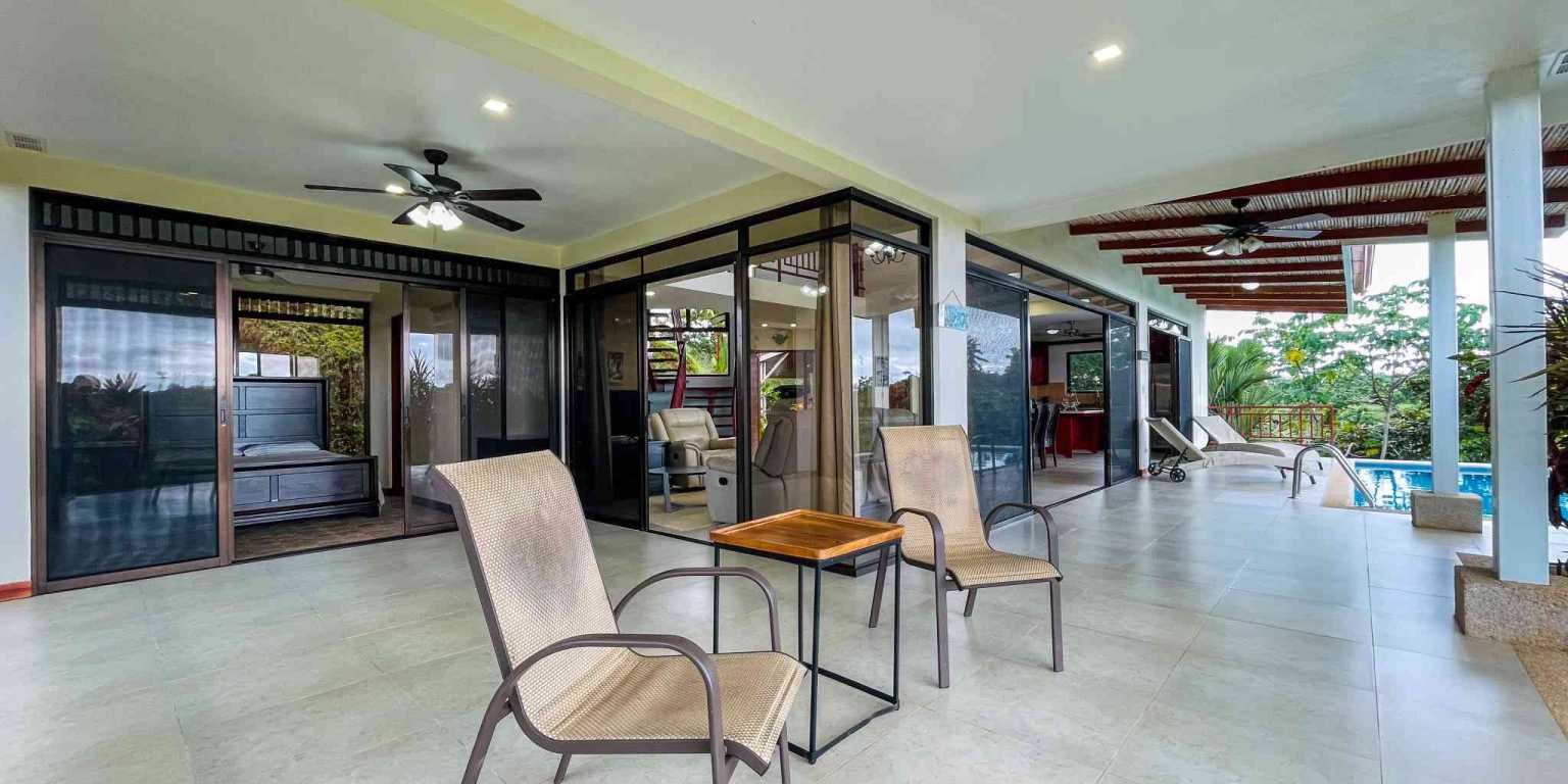 8153 House For Sale in Chontales 14 Ocean View 3-Bedroom Home with Pool for sale in Chontales near Ojochal Costa Rica