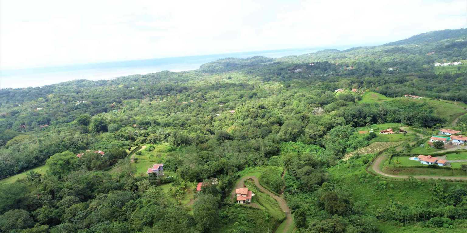 Large Mountain View Lot with Room to Build & Easy Access in Phase 11 Ojochal Costa Rica