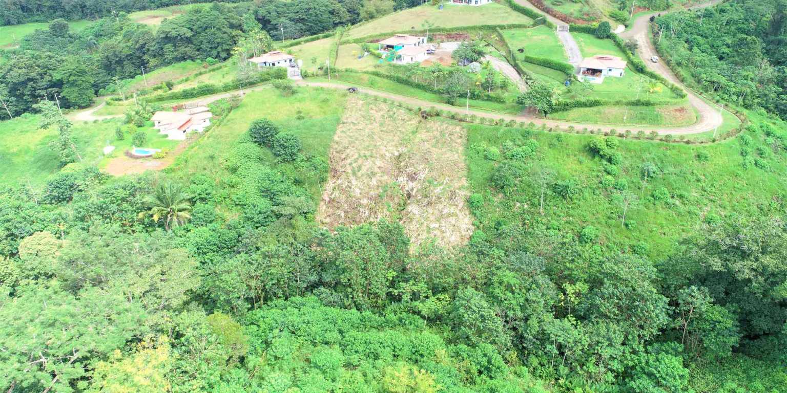 Large Mountain View Lot with Room to Build & Easy Access in Phase 11 Ojochal Costa Rica