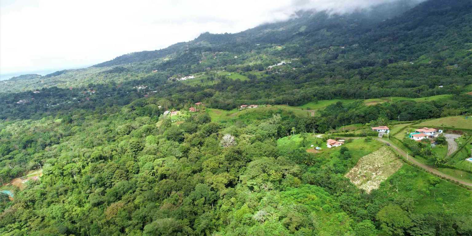 Large Mountain View Lot with Room to Build & Easy Access in Phase 11 Ojochal Costa Rica