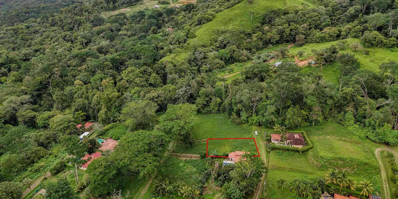 100 (15) Beautiful Sunny Lot in a Secure Gated Community with a Nearby Creek & Jungle-Covered Valley in Ojochal Costa Rica