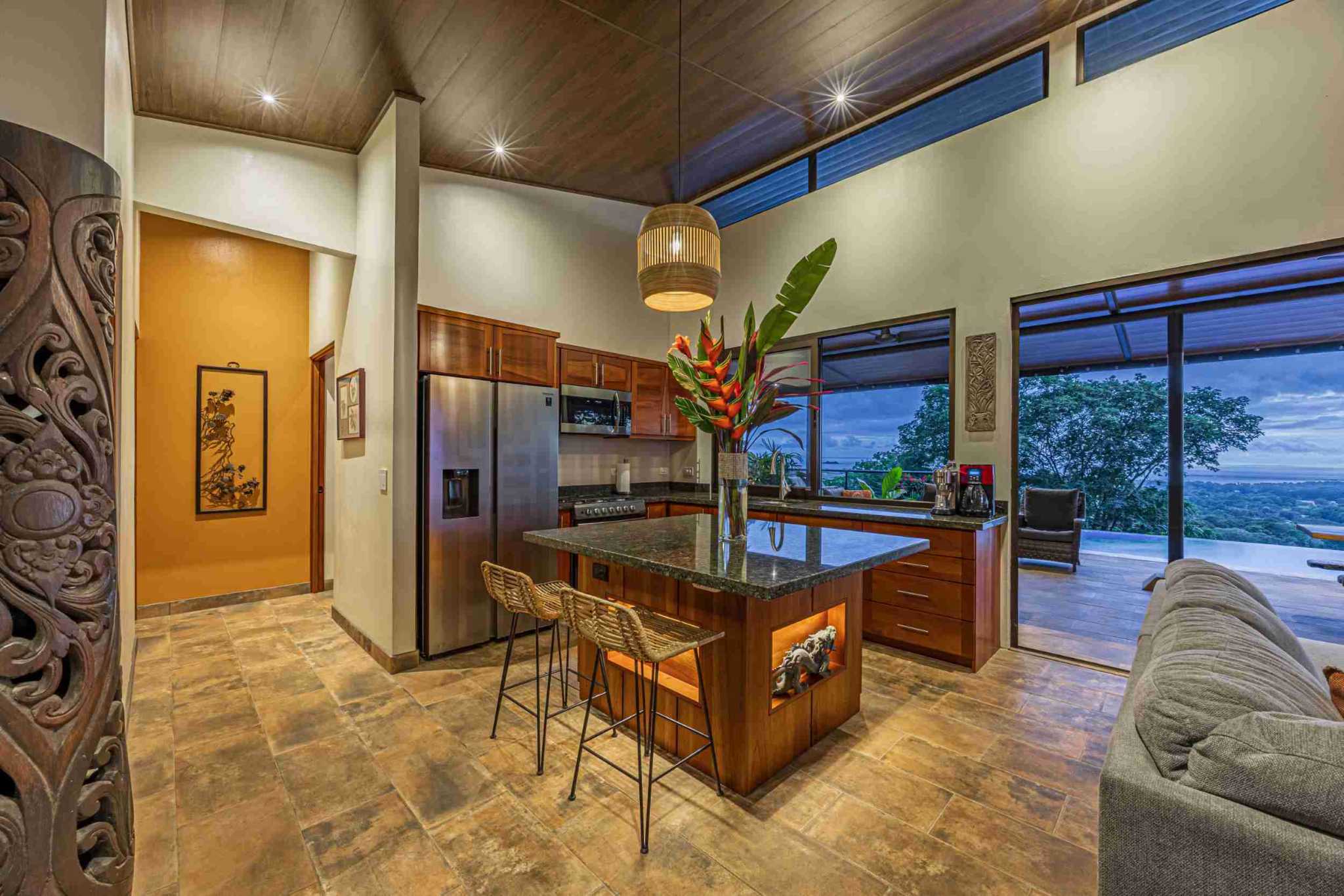 Meraki-34669 (35) Stunning Modern Tropical 3-Bedroom Home with Sweeping Ocean Views in Uvita Costa Rica