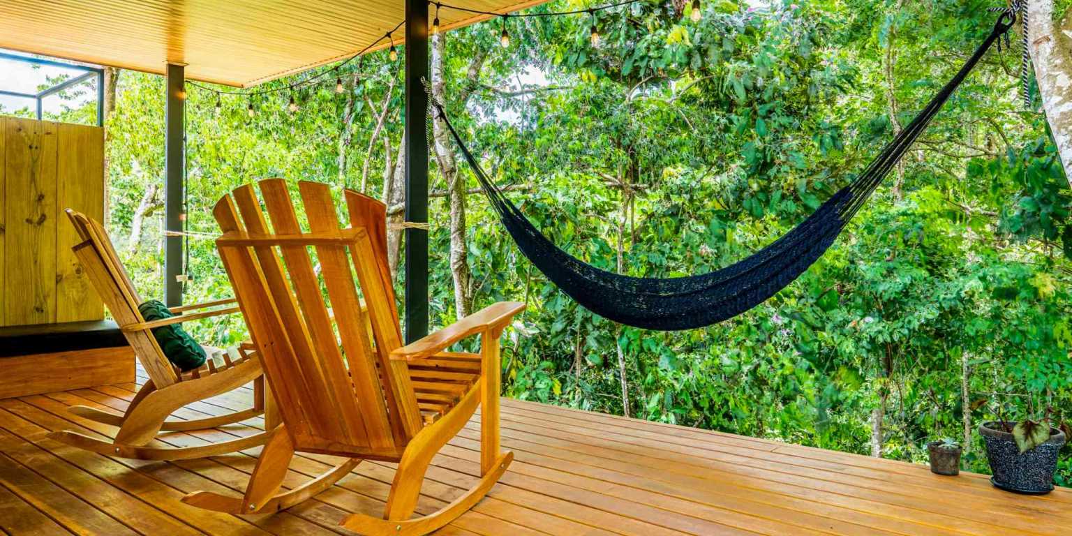 2 (17) Cozy 1-Bedroom Loft Home Perfect for a Couple or an Short-Term Rental Includes Huge Jungle Yard with Year-Round River & Many Magical Swimming Holes & Further Development Options in Ojochal Costa Rica