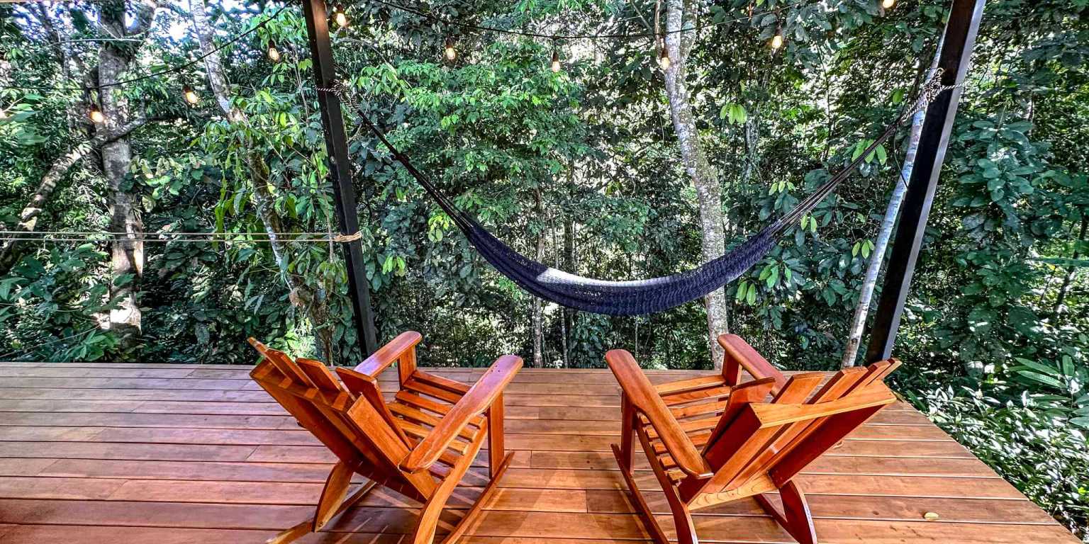 1 (31) Cozy 1-Bedroom Loft Home Perfect for a Couple or an Short-Term Rental Includes Huge Jungle Yard with Year-Round River & Many Magical Swimming Holes & Further Development Options in Ojochal Costa Rica