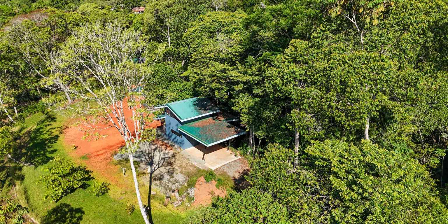 1 (17) Cozy 1-Bedroom Loft Home Perfect for a Couple or an Short-Term Rental Includes Huge Jungle Yard with Year-Round River & Many Magical Swimming Holes & Further Development Options in Ojochal Costa Rica