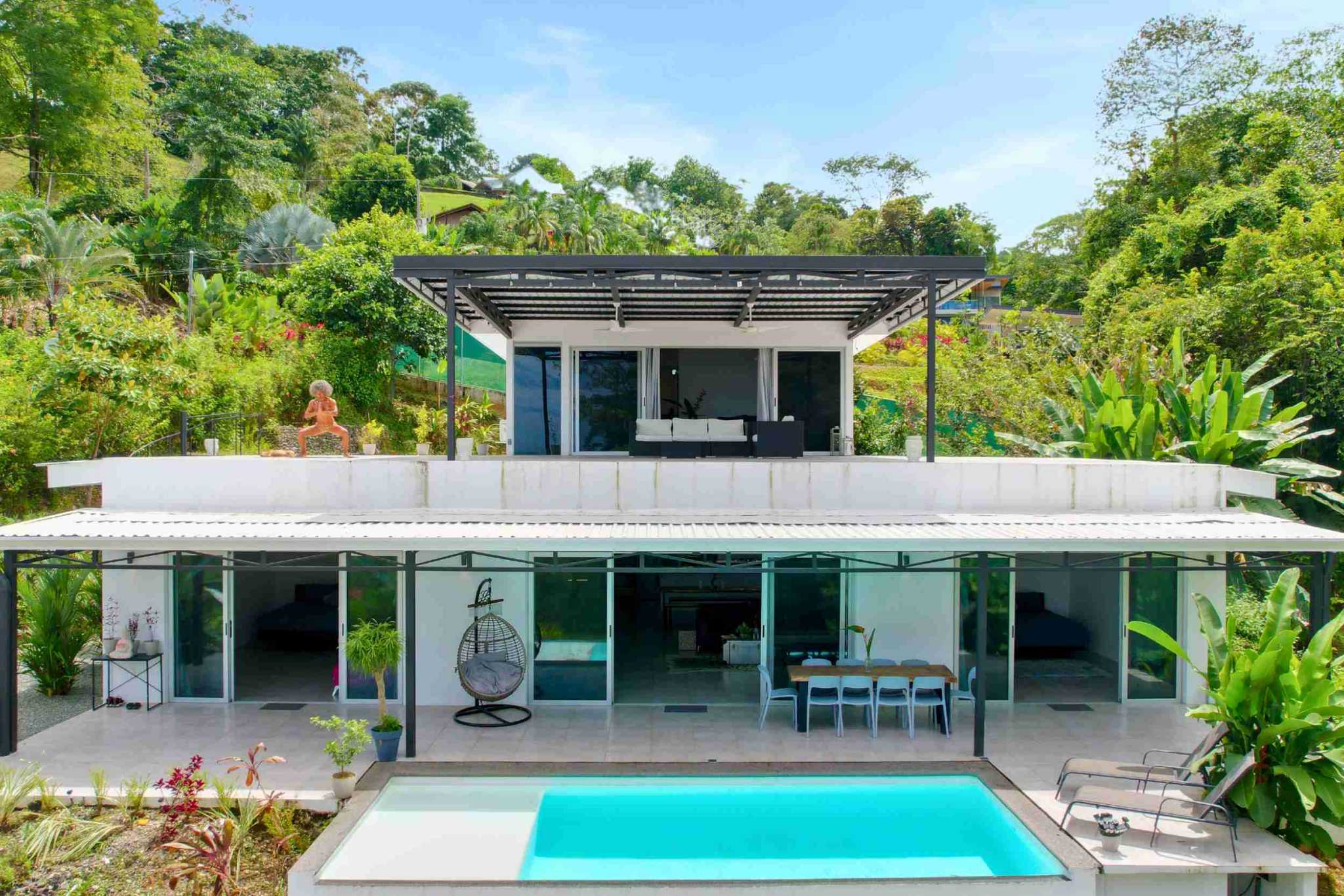 Harmonious Modern Uvita Luxury Home with Infinity Pool, Ocean Views & Rental Options in Uvita Costa Rica