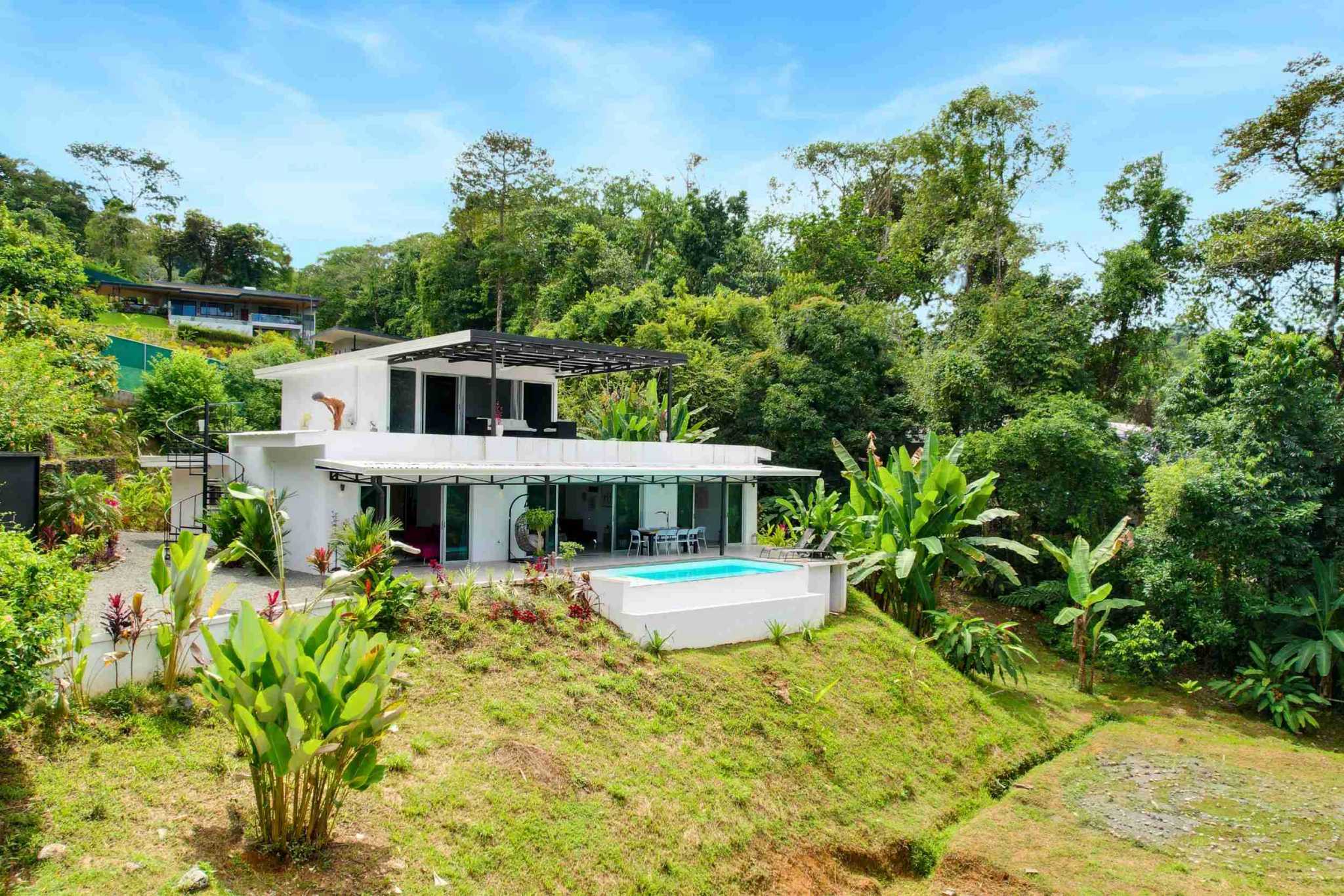Harmonious Modern Uvita Luxury Home with Infinity Pool, Ocean Views & Rental Options in Uvita Costa Rica