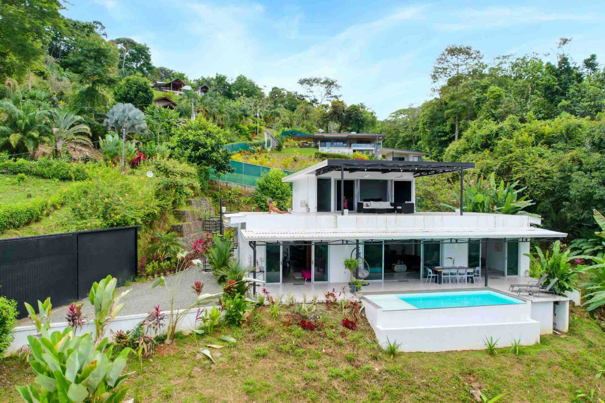 Harmonious Modern Uvita Luxury Home with Infinity Pool, Ocean Views & Rental Options in Uvita Costa Rica