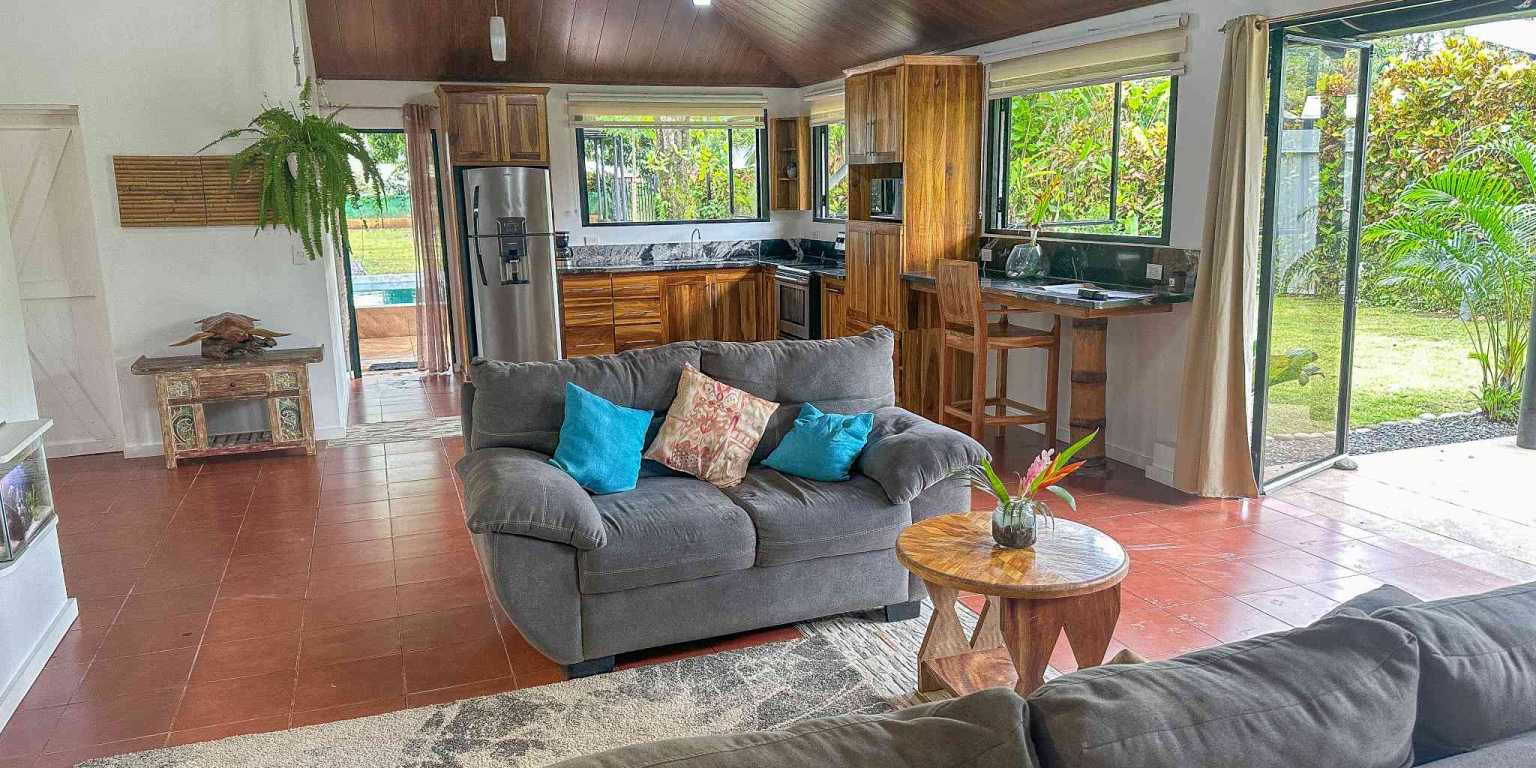 1 (17) Contemporary 3-Bedroom Home Surrounded by Uvita’s Amenities but Just a Short Stroll to Tropical Beaches in Uvita Costa Rica