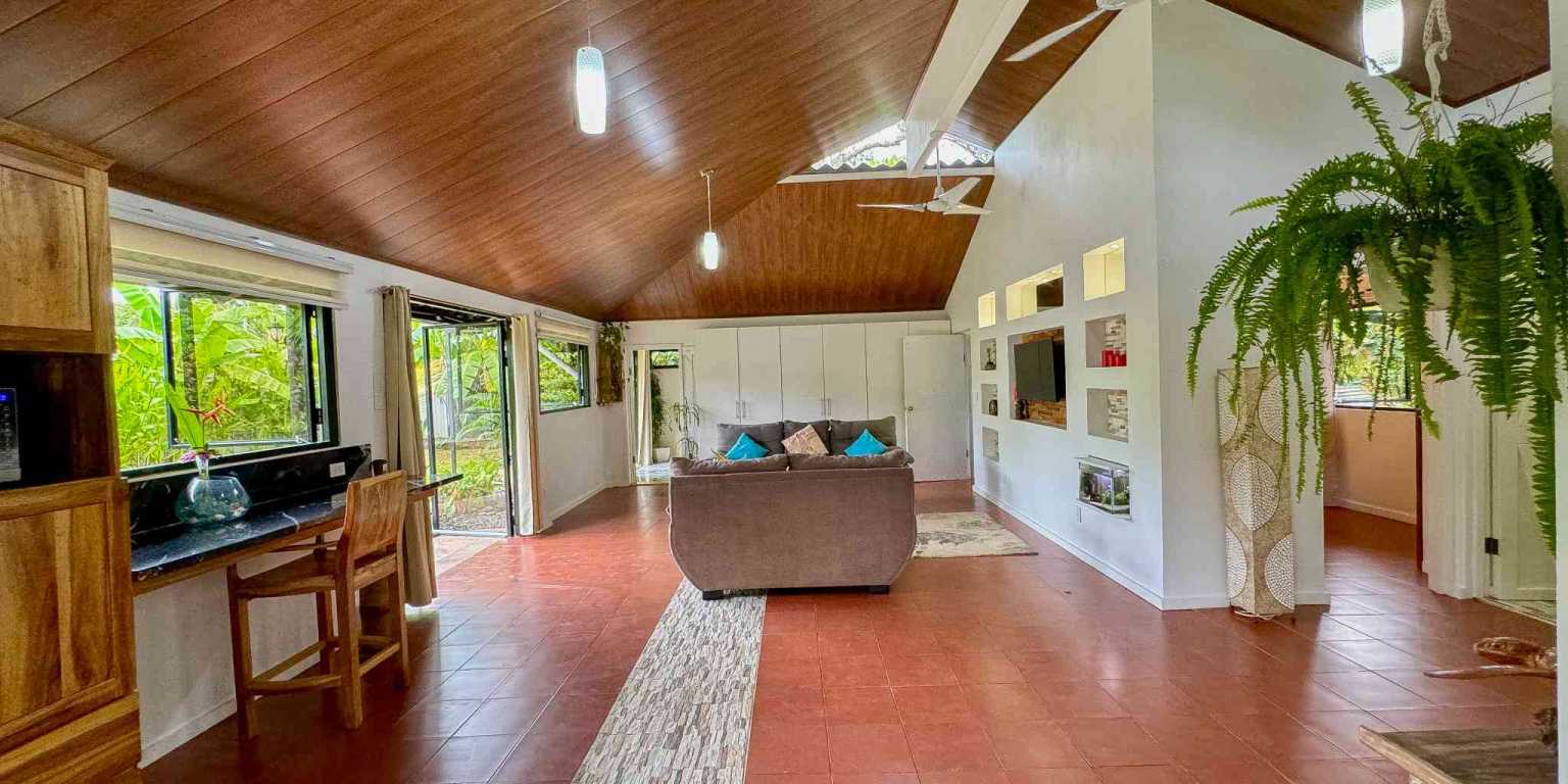 1 (21) Contemporary 3-Bedroom Home Surrounded by Uvita’s Amenities but Just a Short Stroll to Tropical Beaches in Uvita Costa Rica