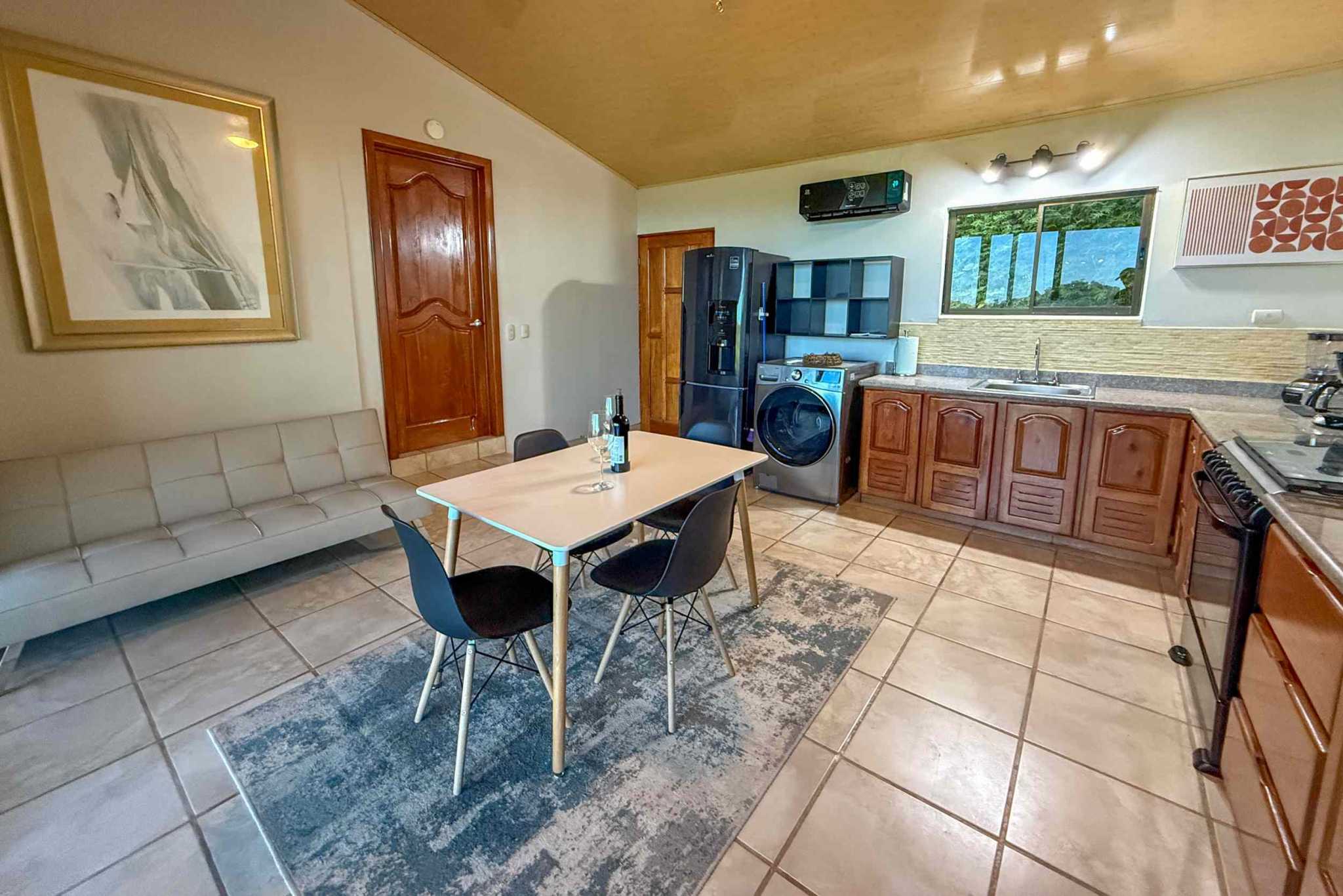 35756 (5) Totally Remodeled Coastal Jungle 2-Bedroom Sanctuary Home with Valley & Ocean Views in Lagunas above Dominical Costa Rica