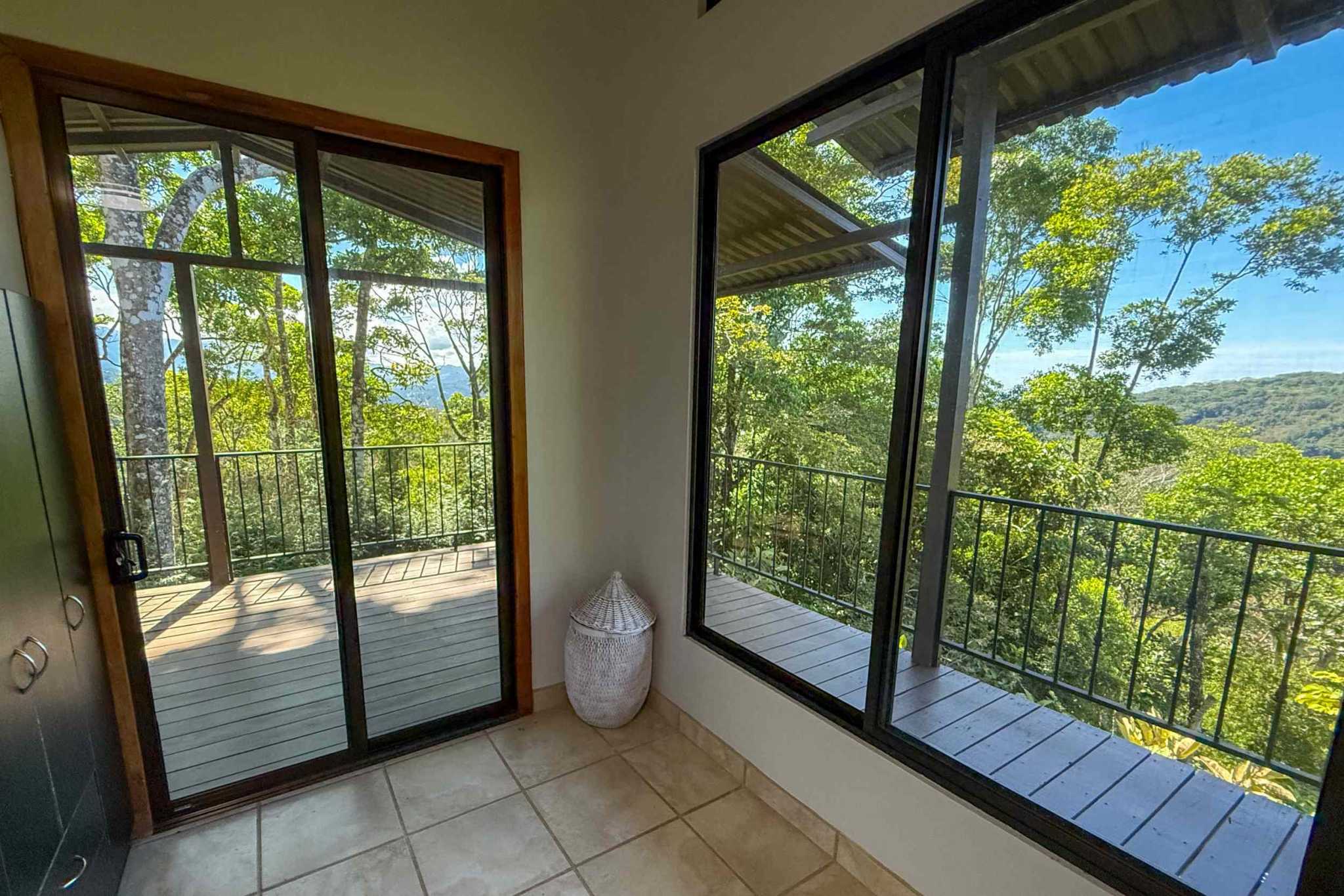 35756 (18) Totally Remodeled Coastal Jungle 2-Bedroom Sanctuary Home with Valley & Ocean Views in Lagunas above Dominical Costa Rica