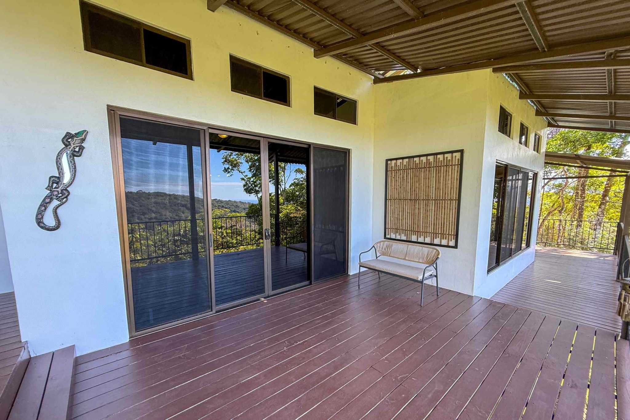 35756 (33) Totally Remodeled Coastal Jungle 2-Bedroom Sanctuary Home with Valley & Ocean Views in Lagunas above Dominical Costa Rica