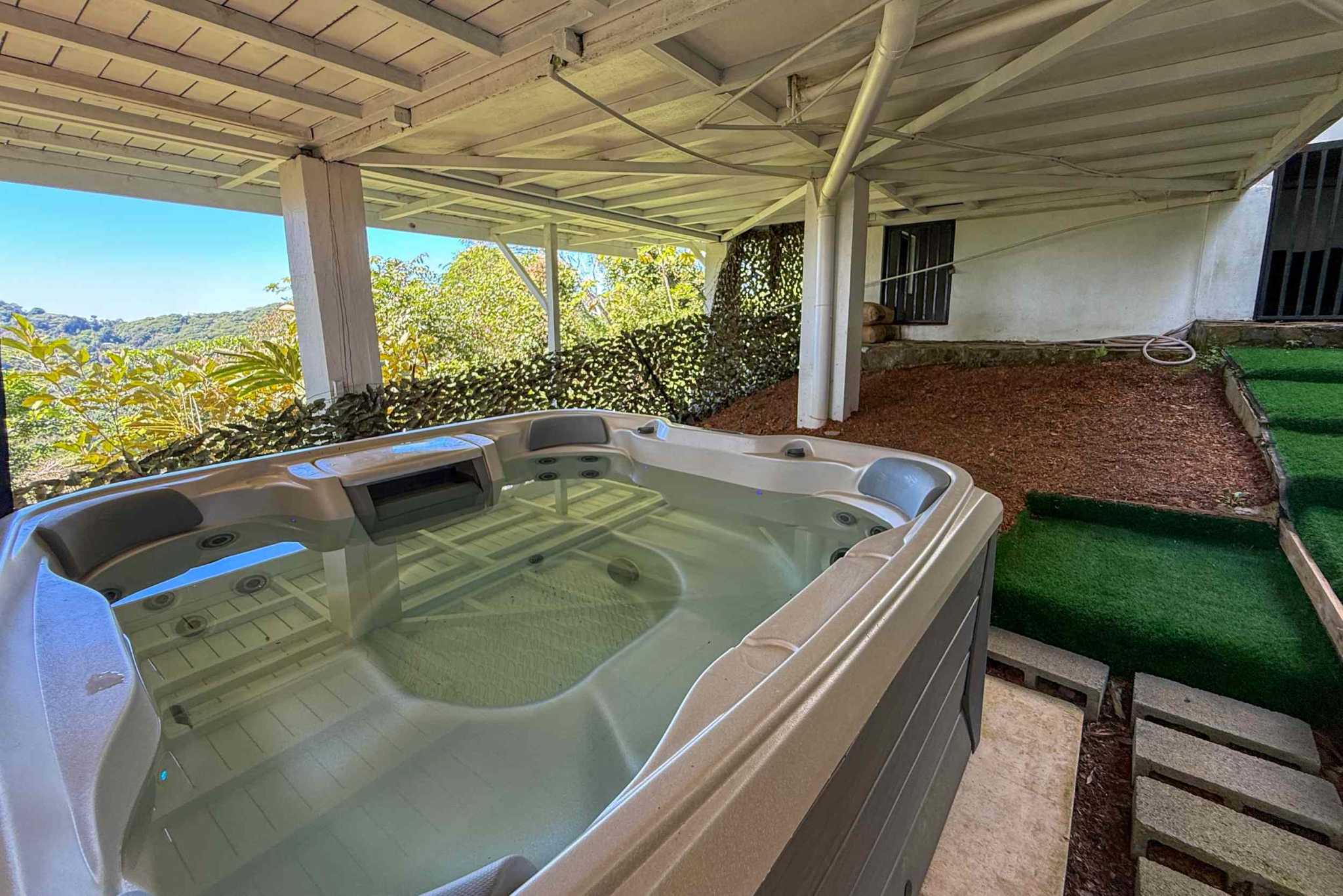 35756 (37) Totally Remodeled Coastal Jungle 2-Bedroom Sanctuary Home with Valley & Ocean Views in Lagunas above Dominical Costa Rica