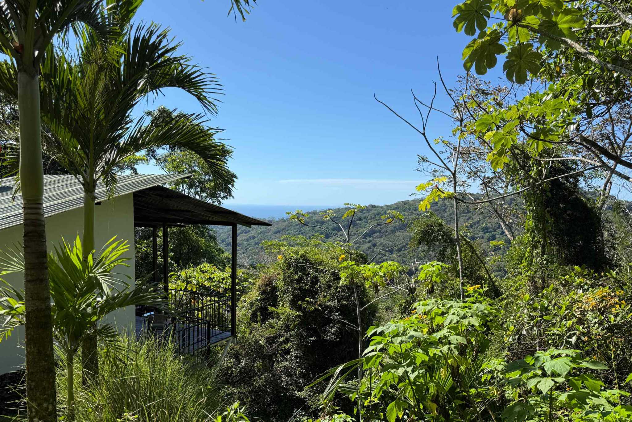 35756 (1) Totally Remodeled Coastal Jungle 2-Bedroom Sanctuary Home with Valley & Ocean Views in Lagunas above Dominical Costa Rica