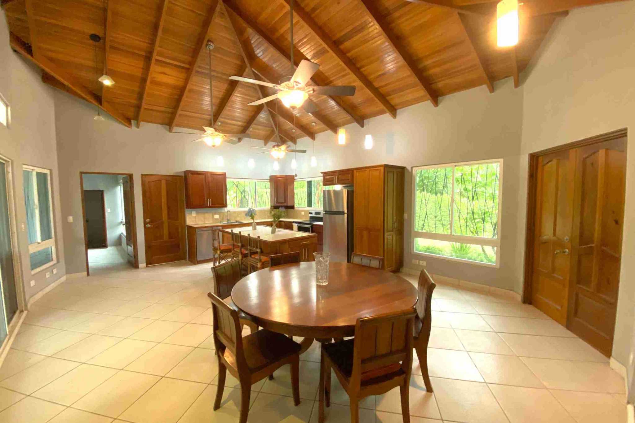 Very Private Mountain View 3-Bedroom Home in Ojochal Costa Rica