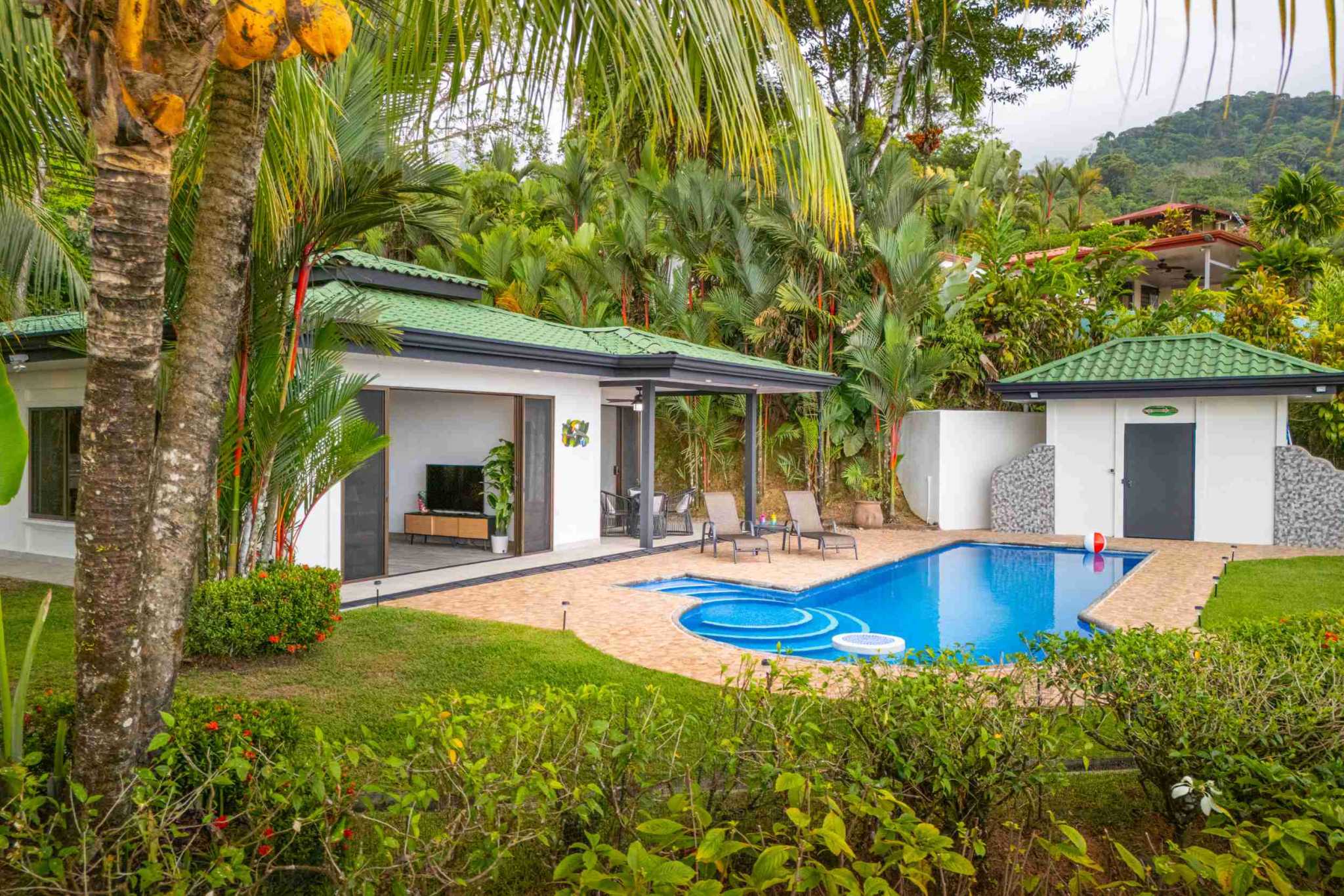 37654- (2) Breathtaking Ocean Sunset Views from 2-Bedroom Home in Ojochal Costa Rica