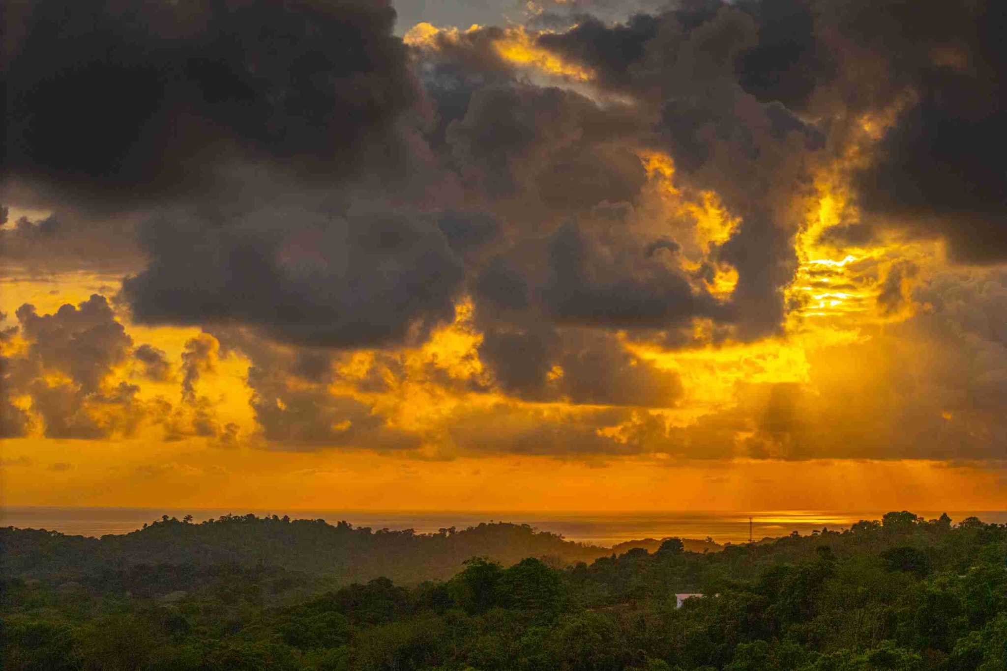 37654- (7) Breathtaking Ocean Sunset Views from 2-Bedroom Home in Ojochal Costa Rica