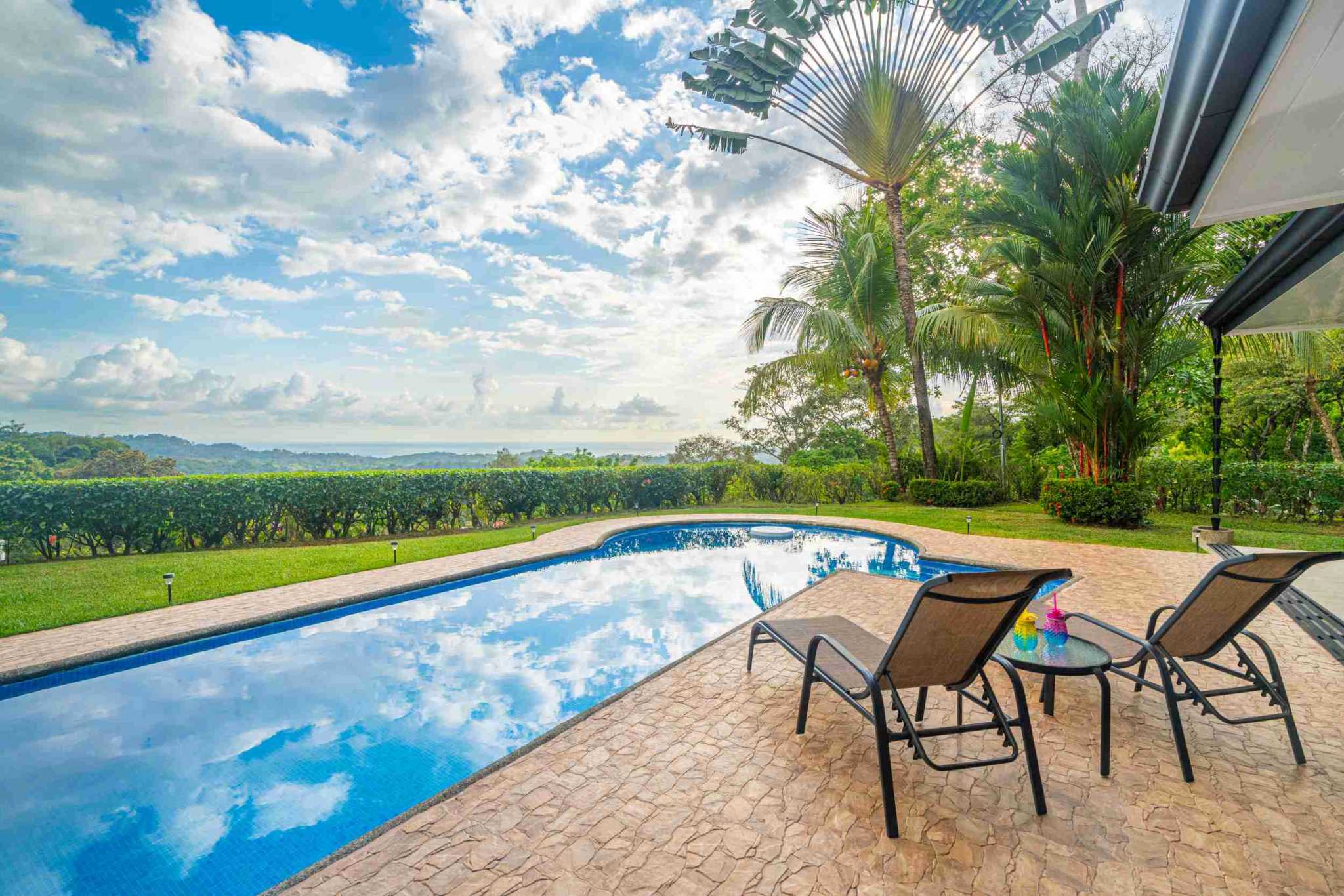 37654- (19) Breathtaking Ocean Sunset Views from 2-Bedroom Home in Ojochal Costa Rica