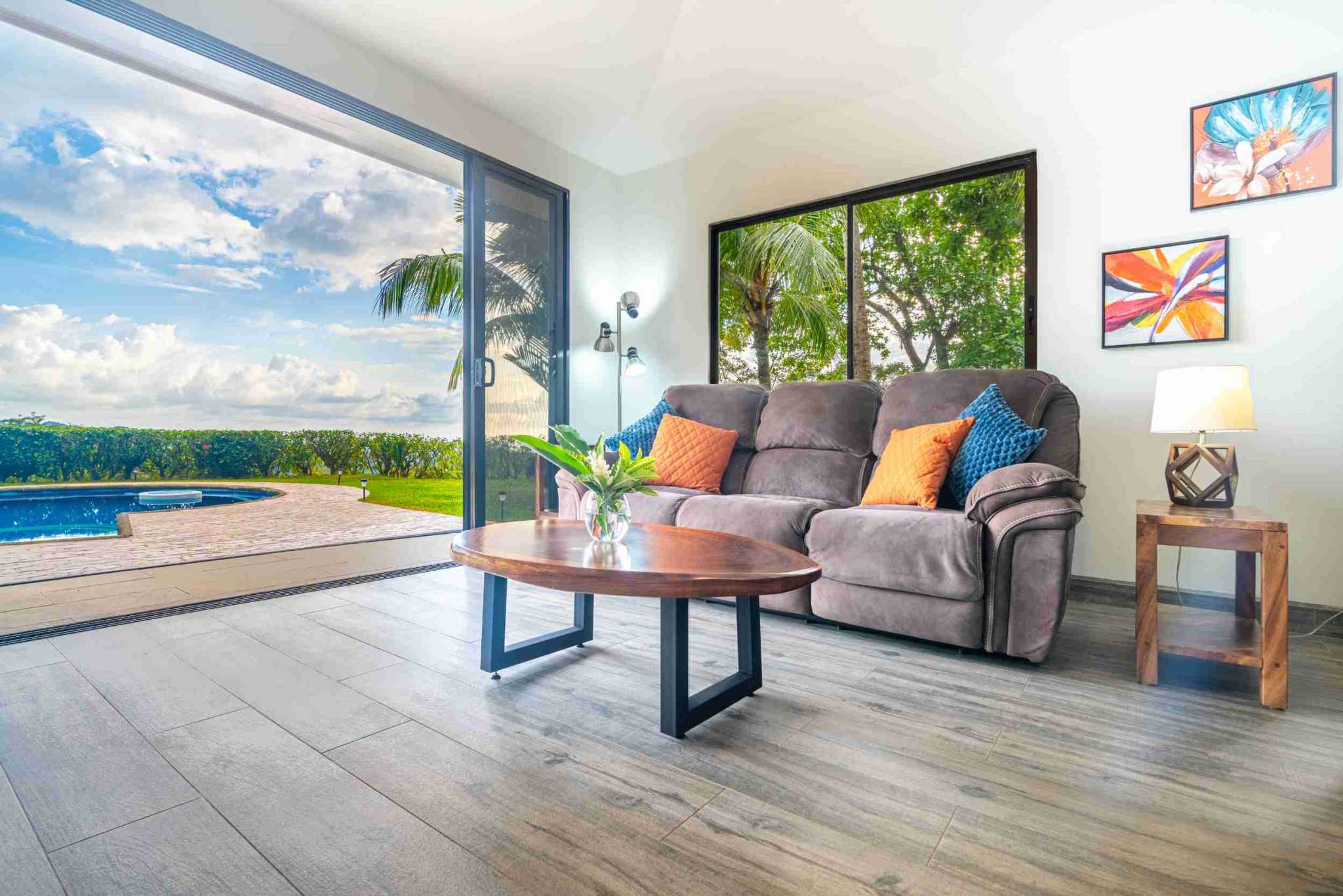 37654- (26) Breathtaking Ocean Sunset Views from 2-Bedroom Home in Ojochal Costa Rica