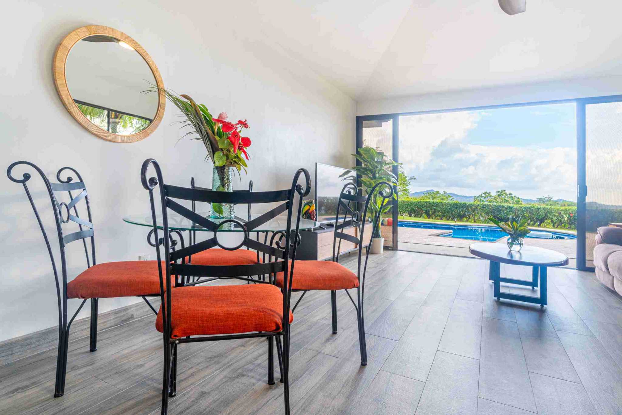 37654- (28) Breathtaking Ocean Sunset Views from 2-Bedroom Home in Ojochal Costa Rica