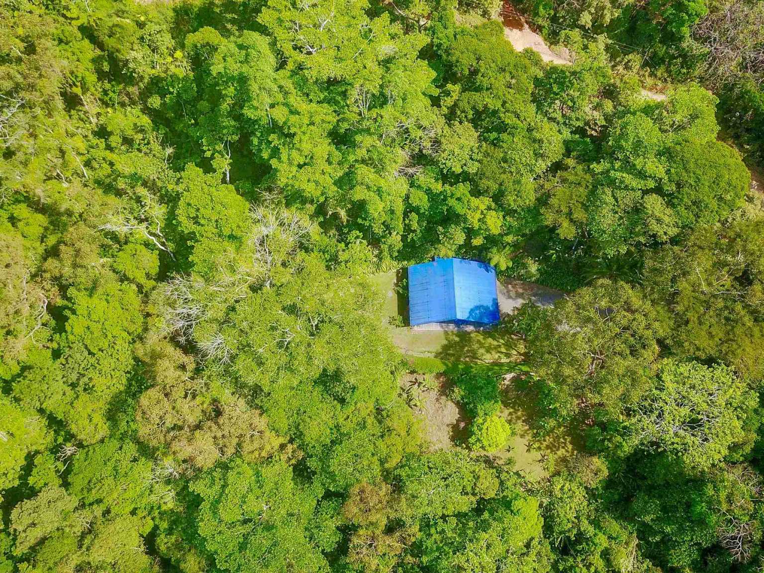 Colorful Jungle 2-Bedroom Ocean View Home with Privacy, Room to Build More in Lagunas near Dominical Costa Rica