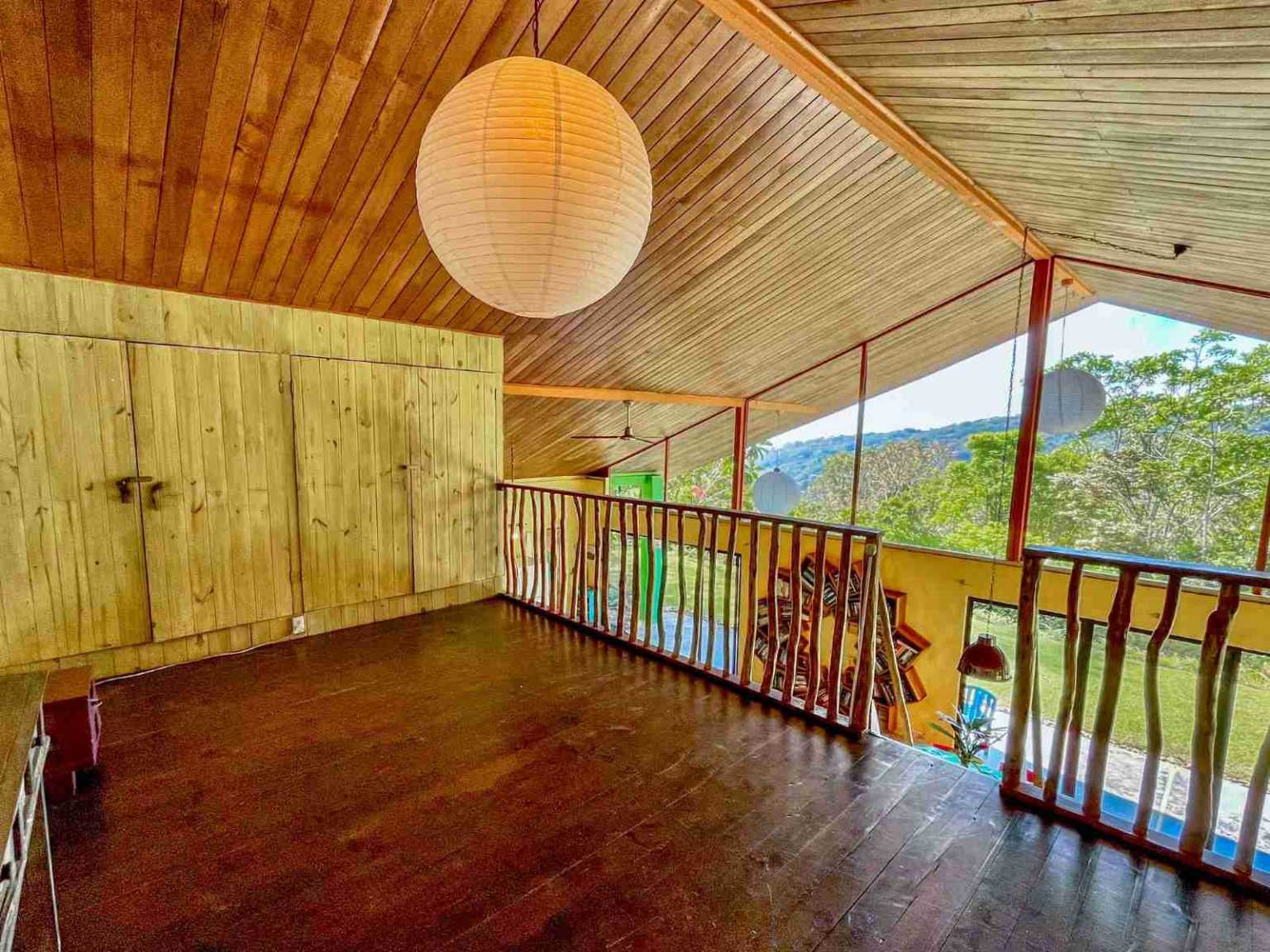 Colorful Jungle 2-Bedroom Ocean View Home with Privacy, Room to Build More in Lagunas near Dominical Costa Rica