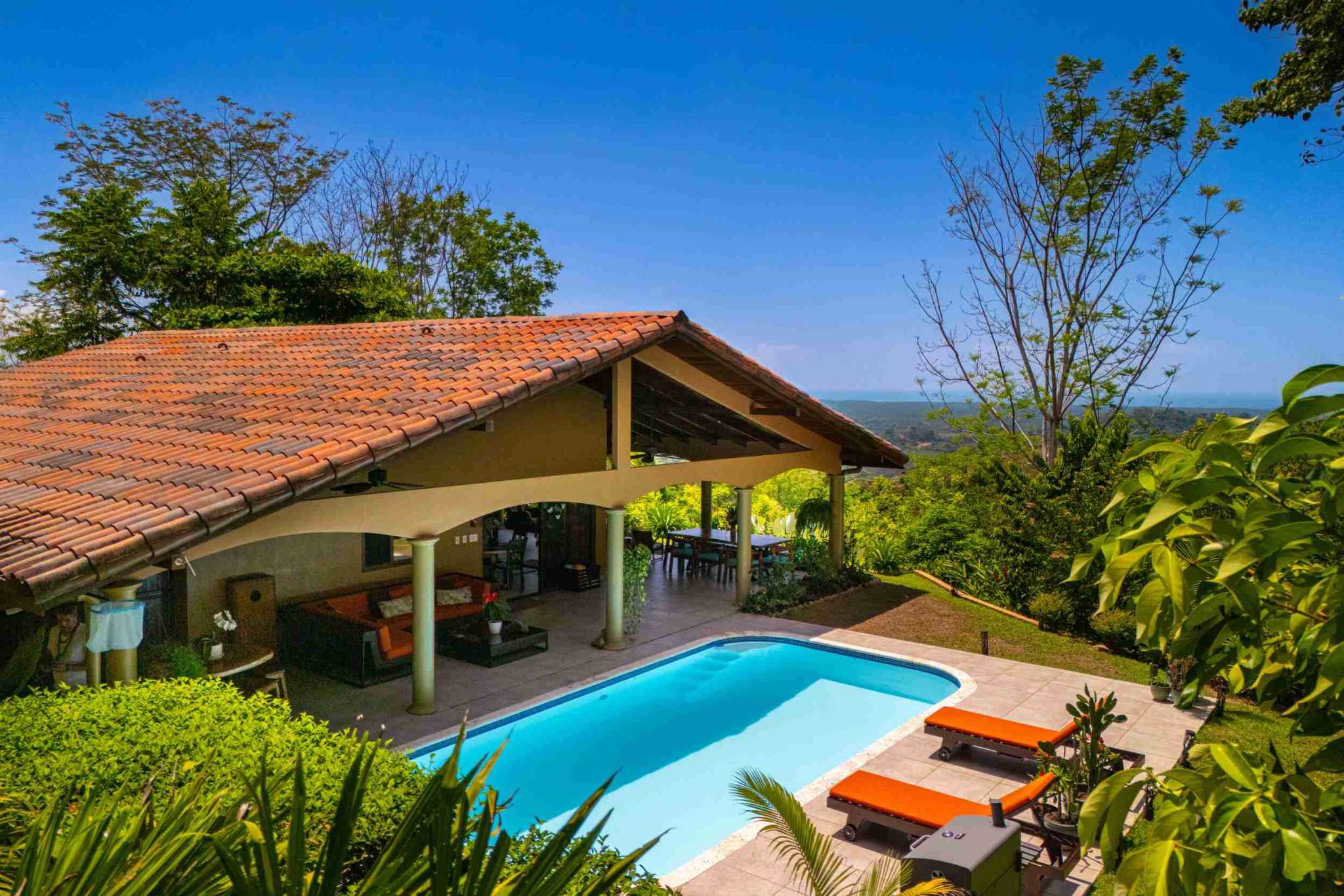 38153-mariposa- (5) Private Ocean View Home with 9+ Acres Including Two Additional Building Sites in San Buenas near Tres Rios Costa Rica